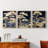 Lanscape Study  Series  XLI  -Set Of 3 Framed Giclee Prints -Ready to Hang-107299180-107299186