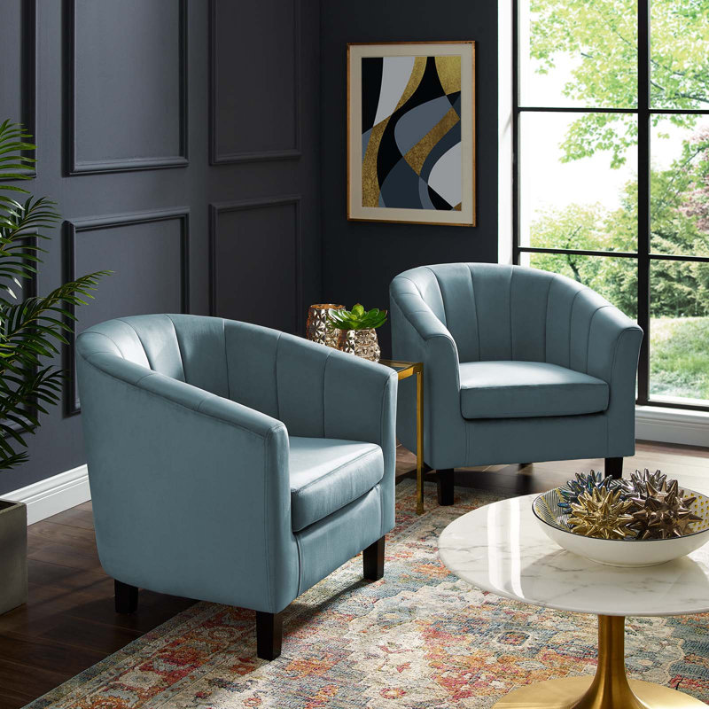Fauteuil Streitmann, Bleu pâle