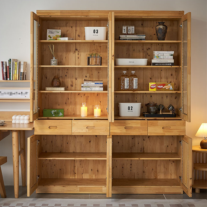 Pure solid wood high quality bookcase