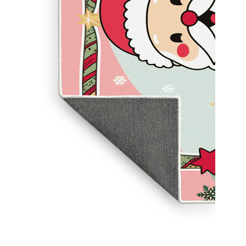 Tapis vacances de Noël The Holiday Aisle®, Rectangle de 5 pi x 8 pi