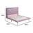 Leather Metal Platform Bed-1904047517-1904047516