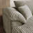 105 " Double-Layer Padded Sofa Couch, Deep Seated with Lumbar Support, No Assembly Required, Sit & Recline Comfortably-1309684266