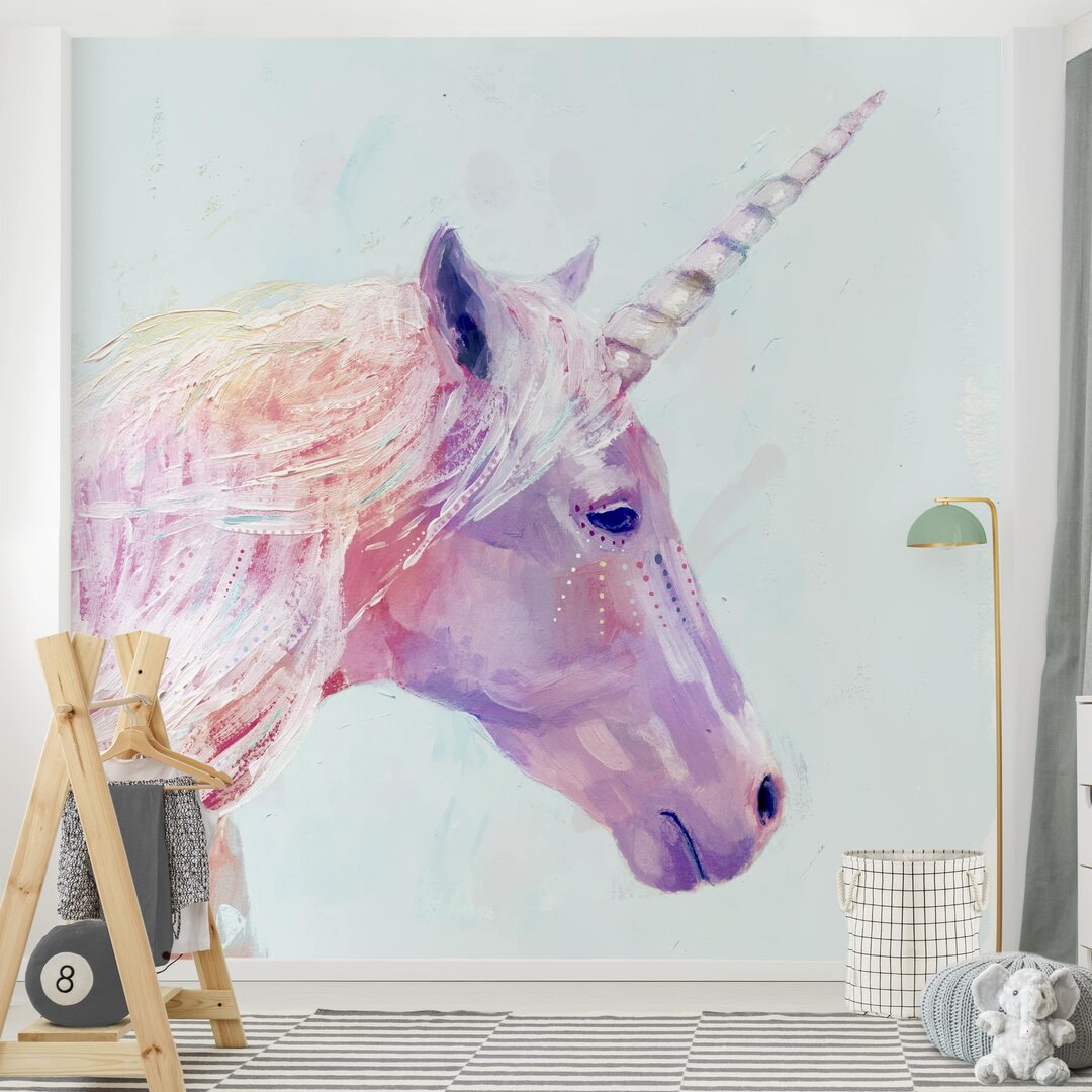 Geprägte Tapete Mystical Unicorn I 1,92 m x 192 cm