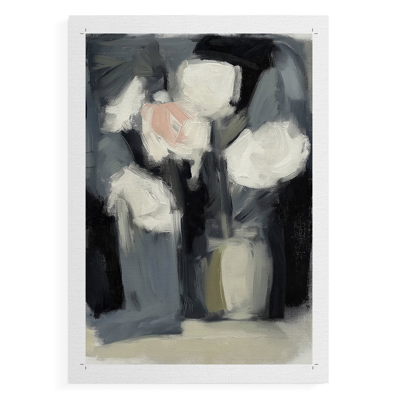 FLORAL Series DCC III - Impression sur toile seulement - NON CADRE, H 48 po x l 32 po