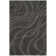 Ashal Abstract Charcoal Gray Area Rug