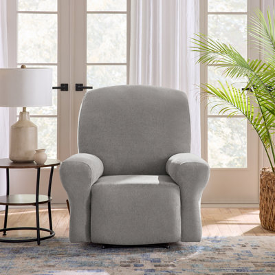 Housse pour fauteuil inclinable à coussins carrés/rectangulaires
