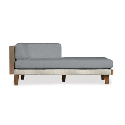 Catalina Outdoor Teak Chaise Lounge