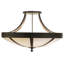 Urban Spoked 6 - Light Semi Flush Mount