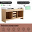 60'' Double Bathroom Vanity with Resin Top