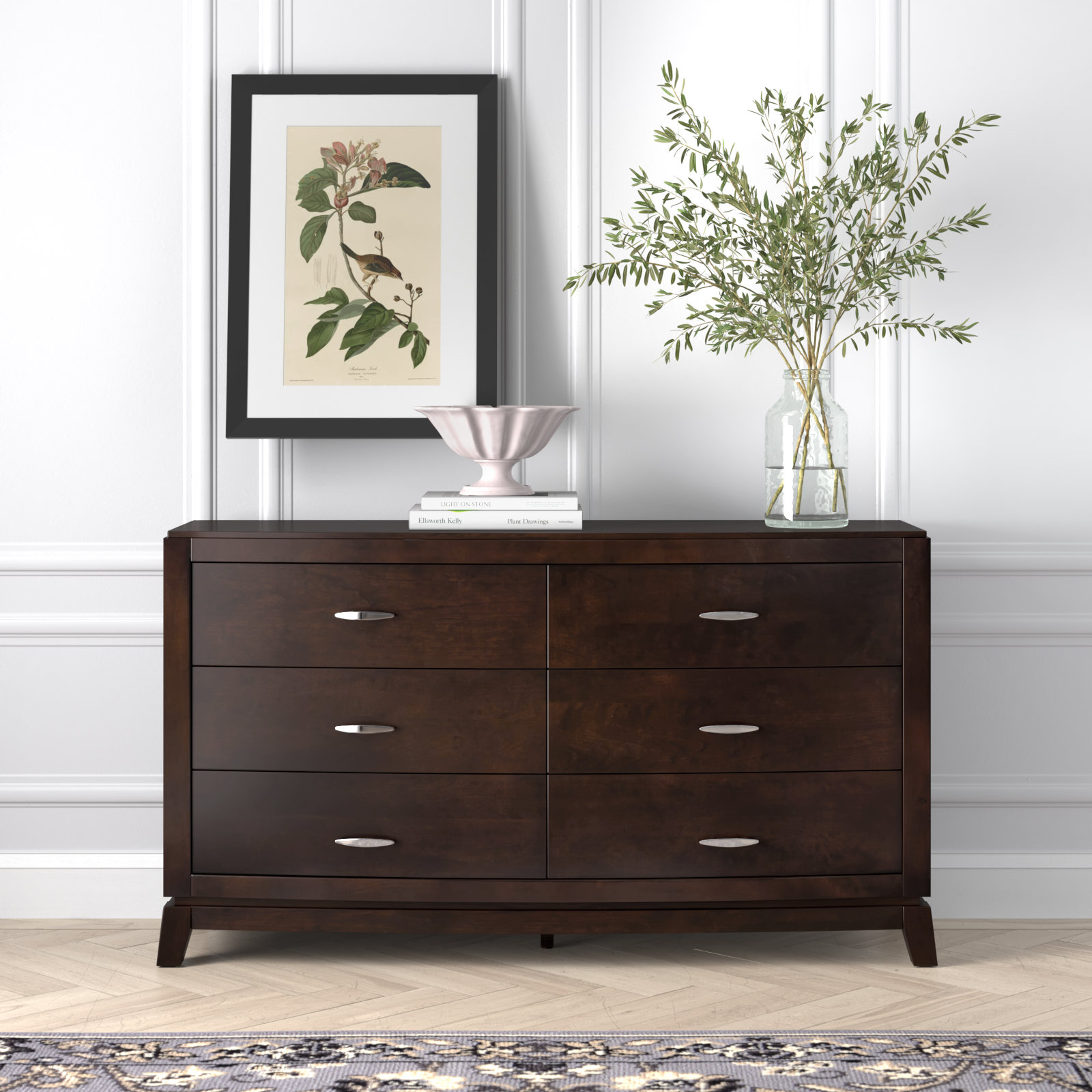 Lark Manor Hegwood 6 Drawer 64'' W Double Dresser &amp; Reviews | Wayfair