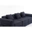 Canapé inclinable moderne et minimaliste en mélange de polyester pour un style de vie polyvalent