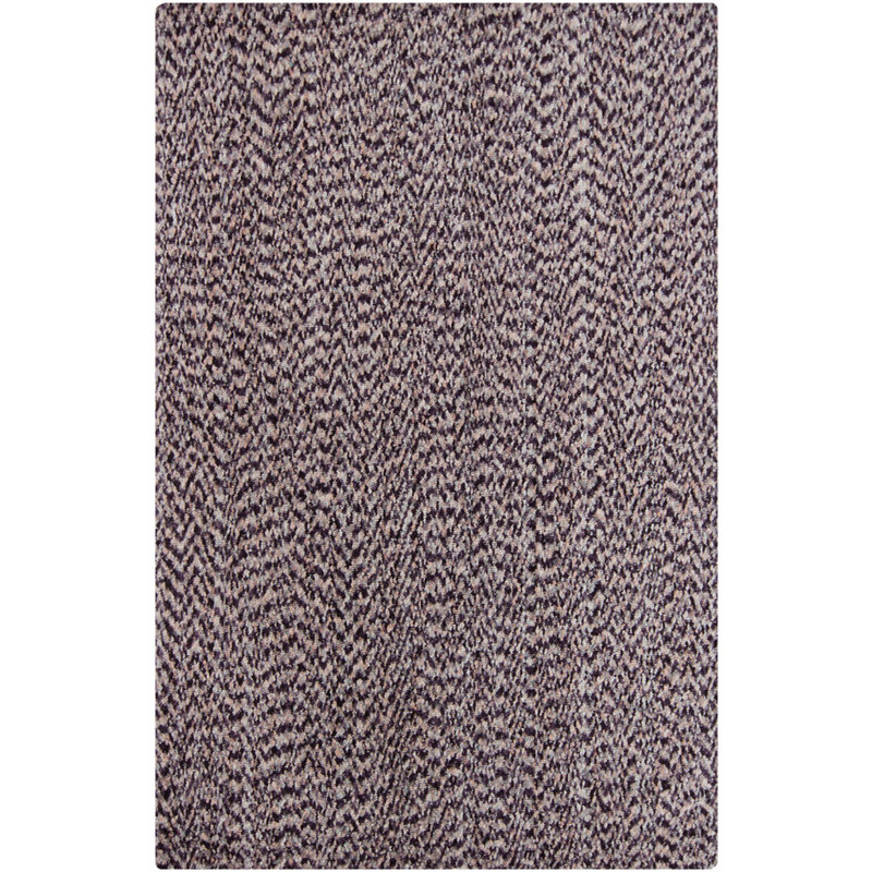 Glencourt Handmade Hand-Woven Purple Indoor Cotton Area Rug, 7'9" x 10'6"