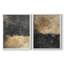 ABSTRACT Series CCCCXXI - Impression encadrée de qualité supérieure - prête à être accrochée - aucun clou requis - aucun clou requis-108037178-108037177
