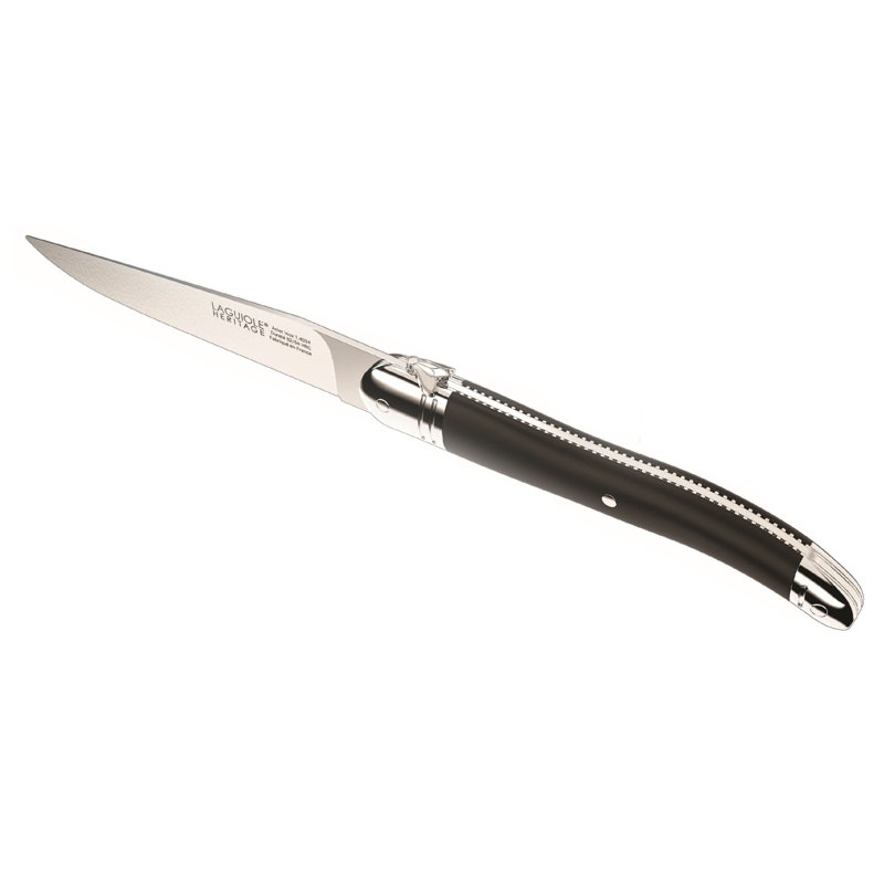 TB Groupe Laguiole Premium Steak Knife, Black