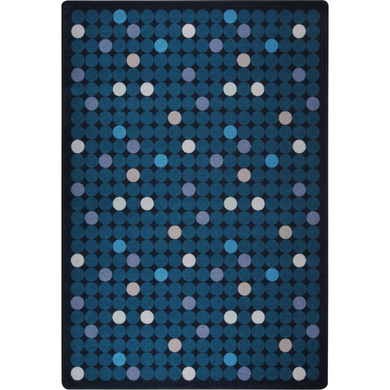 Playful Patterns Spot On Area Rug, Rectangle 5'4" x 7'8"