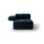 1 Seater Velvet Sofa-129678596