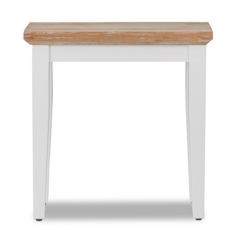 Doria Solid Wood Nesting Tables, White