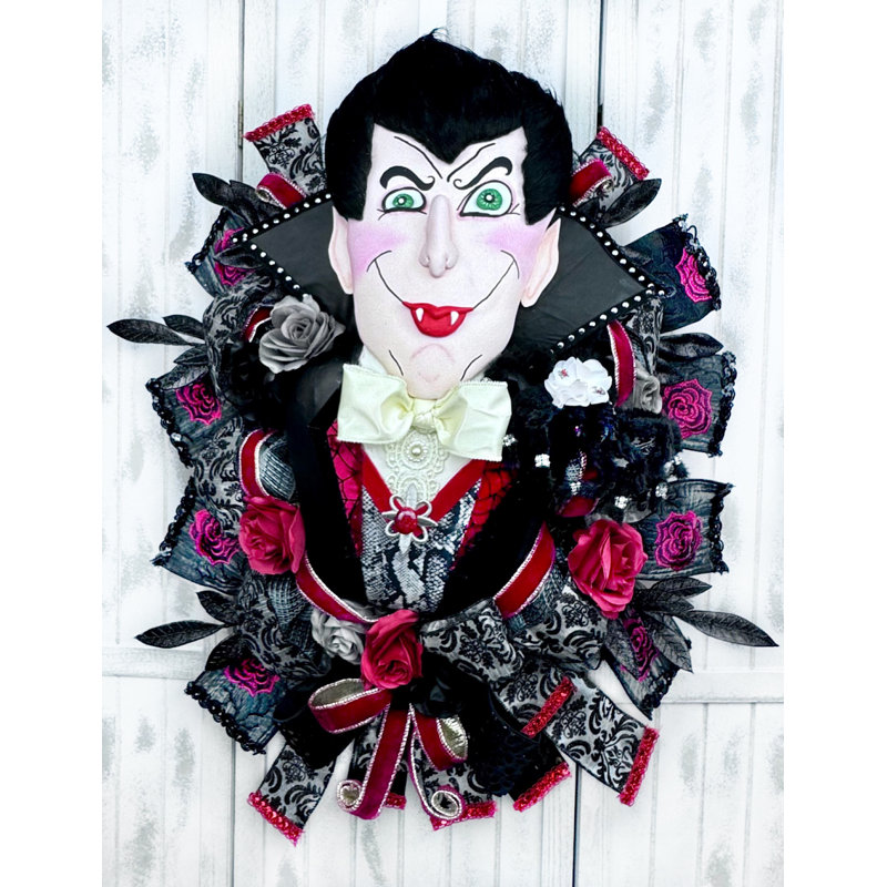 Couronne d'Halloween 24 po Dracula