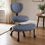 Fauteuil ergonomique de formation ADHD Focus, chaise de bureau de méditation à pieds croisés avec roulettes, pivotant à 360 ° et réglable en hauteur avec support lombaire