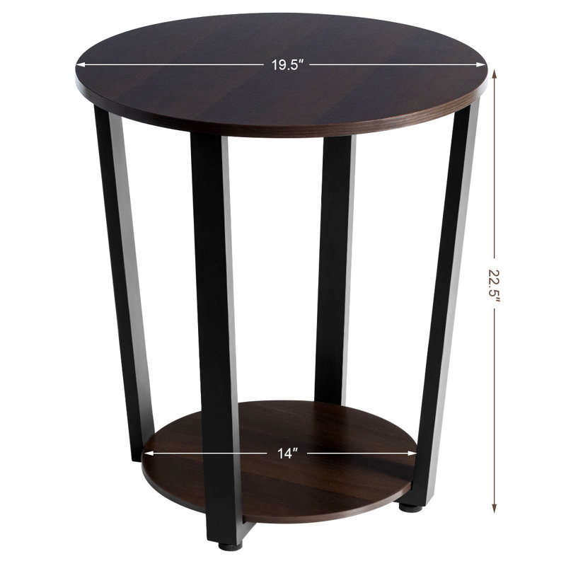 Harth End Table, Walnut