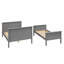 Lit superposé en bois massif Fermon-81912801