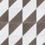 Carreau de céramique à motif triangulaire 6 po x 6 po-52581201