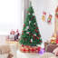 Arbre de Noël en épinette artificielle facile à installer Jaidalynn - support inclus-991441048-994579162