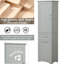 Phelgen Freestanding Linen Cabinet-190315720