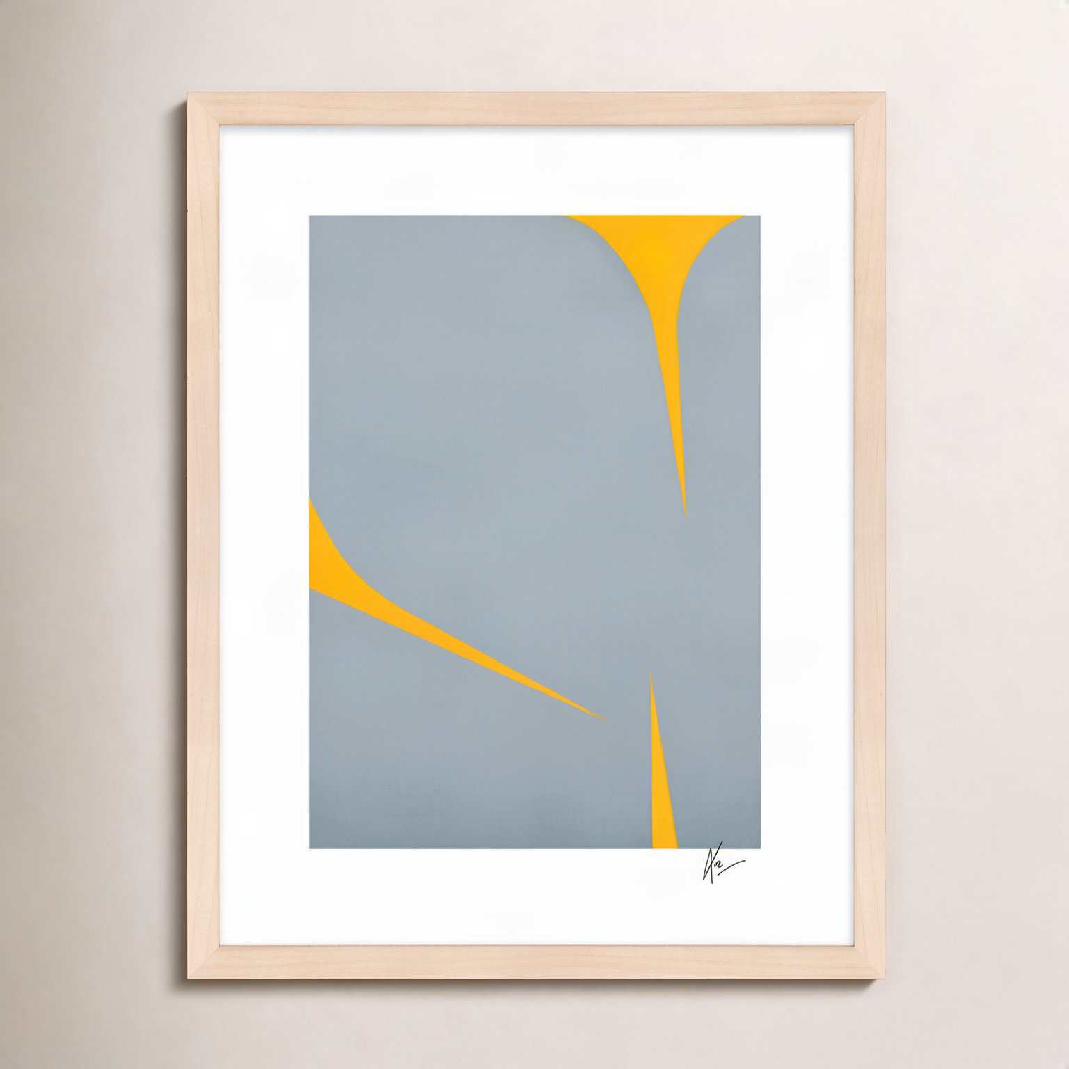 Clouds 2 by Lee Lessem, Beige , 40" W x 50" H