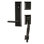 Bravura 913-839 Active Savannah Handleset with Delray Lever in Matte Black - R
