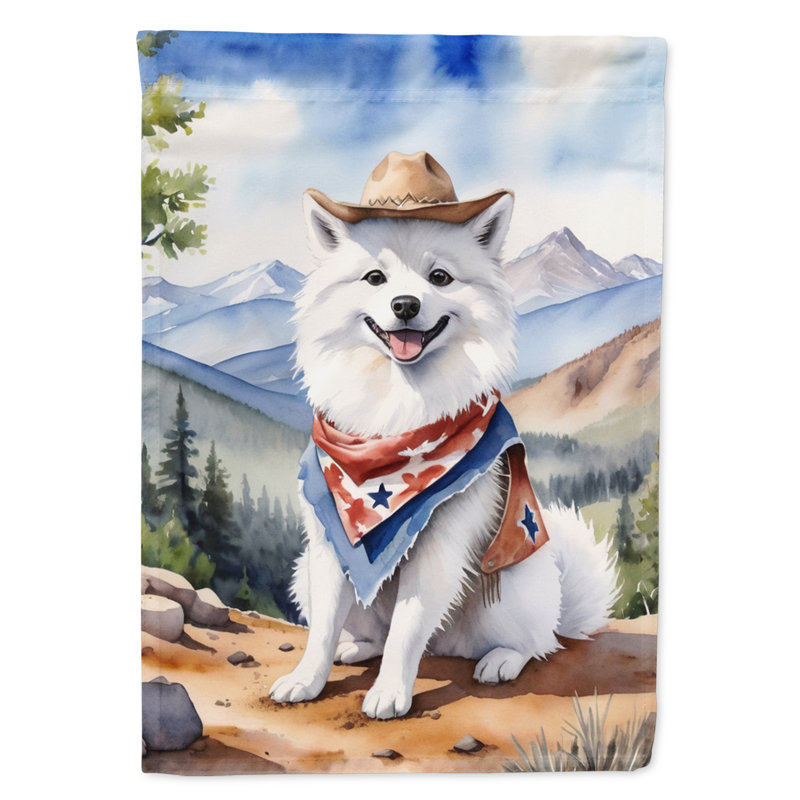 Drapeau Cowboy Welcome Garden, Esquimau américain
