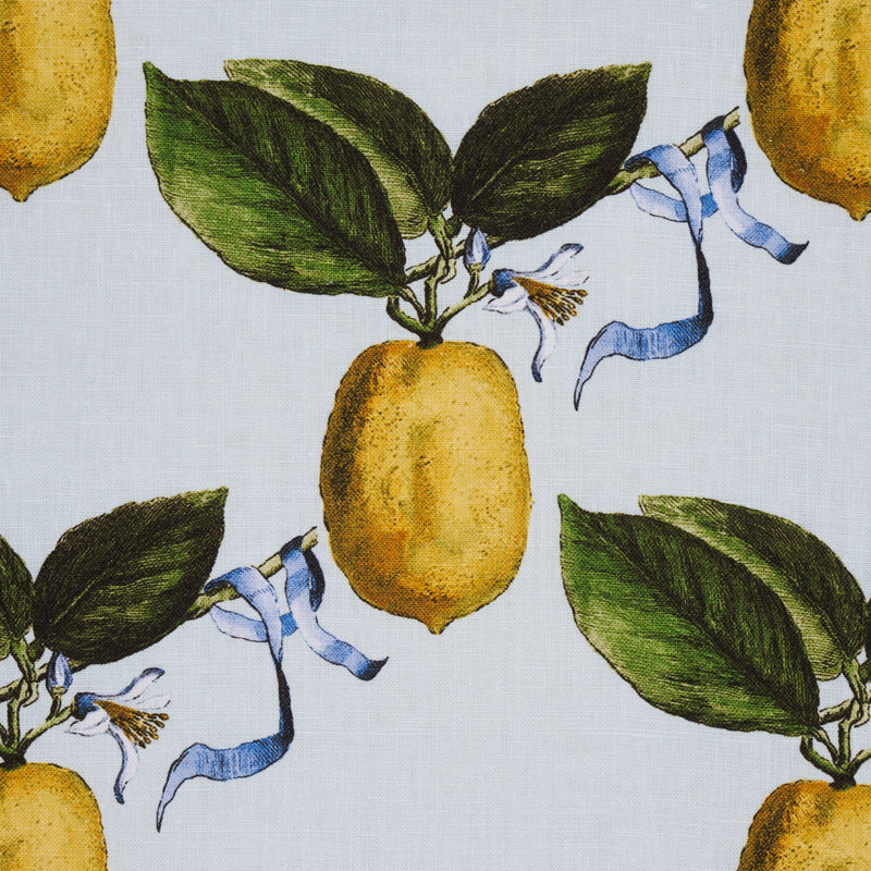 Tissu Schumacher x Johnson Hartig Le Citron, Ciel