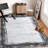 Machine Washable Rugs Bordered Modern Non-Slip Low Pile Rubber Backing Indoor Area Rug for Living Room Bedroom Kitchen Dining Room-1515735934