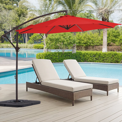 Hawkinsville 120'' Cantilever Umbrella