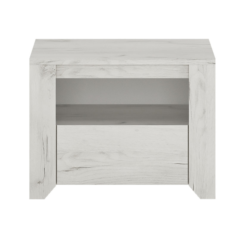 Marcel 49.1cm W Manufactured Wood Bedside Table