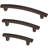Pierce 4" Center Bar Pull Multipack-86193265-106050514