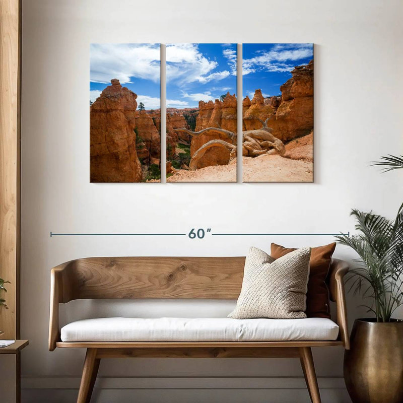 Alvord Bryce Canyon, H 28 po x l 45 po