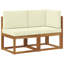 122cm Wide Patio Sectional