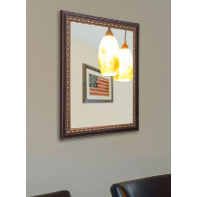 Solid Wood Flat Wall Mirror