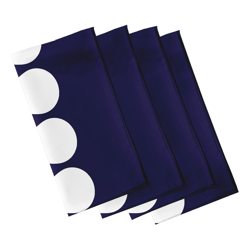 Serviette 22 po Ferrier, Bleu marine