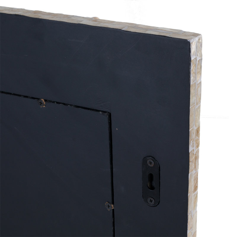 Cryptopodium Engineered Wood Flat Wall Mirror