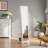 Modern Rotatable Jewellery Armoire With Full-Length Mirror And Secret Compartment