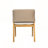 Elegant Set of 2 Dining Chairs with Comfortable Padded Seats for Modern and Classic Interiors.