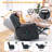 Oversize Manual Swivel Massage Recliner Chair With Heat And Vibration-718340680