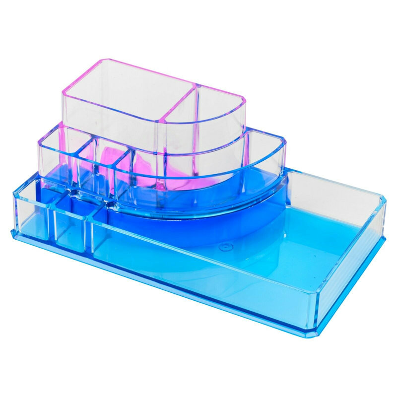 Strachan Acrylic 8 Compartment Make Up Organiser