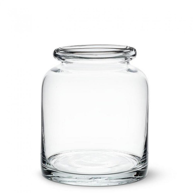Harliv Glass Table Vase, 6" H x 5" W x 5" D
