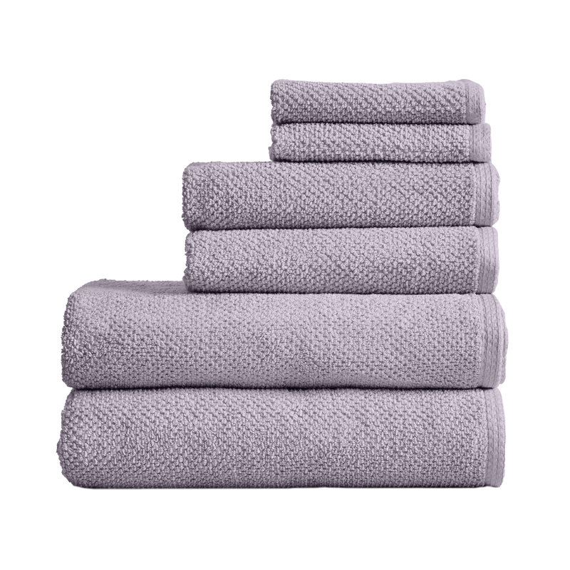 Kids' Beige Cotton Popcorn Texture Washcloth Set