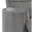 Fauteuil inclinable oscillant en chenille gris anthracite Sagen-720094536