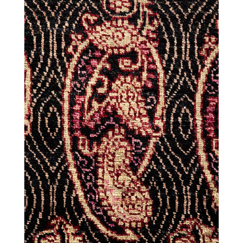 Suzani One-of-a-Kind 4' 7" X 6' 2" Hand Knotted Area Rug
