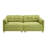 Emerald Green Tufted Modular Sofa With Under-Seat Storage, Chenille Loveseat For Living Room-751654307